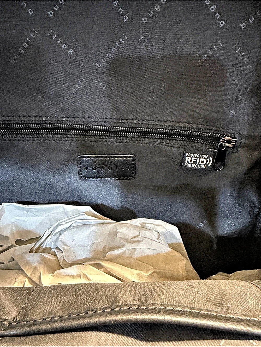 bugatti Black Backpack - Picture 6 of 8